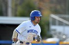 Baseball vs Suffolk  Wheaton College Baseball vs Suffolk University. - (Photo by Keith Nordstrom) : Wheaton, baseball